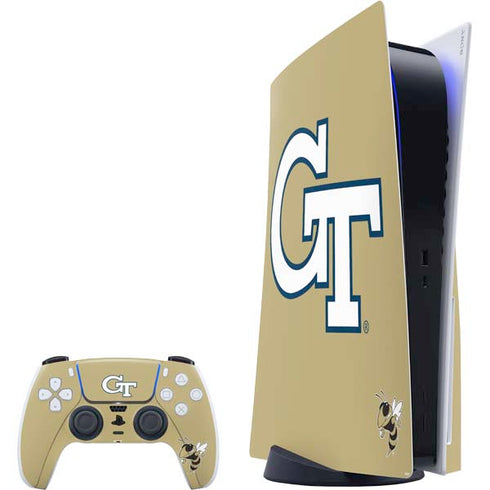 Georgia Institute of Technology GT with Mascot PlayStation PS5 Skins