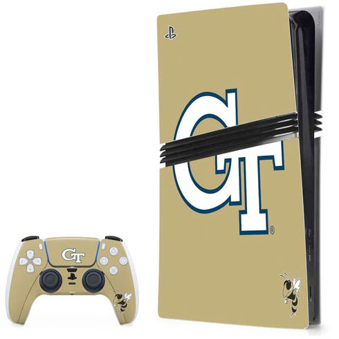 Georgia Institute of Technology GT with Mascot PlayStation PS5 Skins