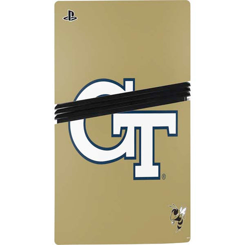 Georgia Institute of Technology GT with Mascot PS5 Pro Console Skin