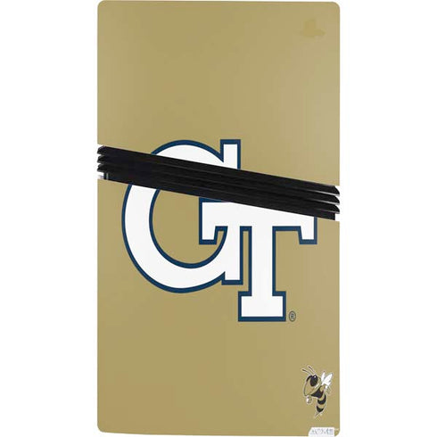 Georgia Institute of Technology GT with Mascot PS5 Pro Console Skin