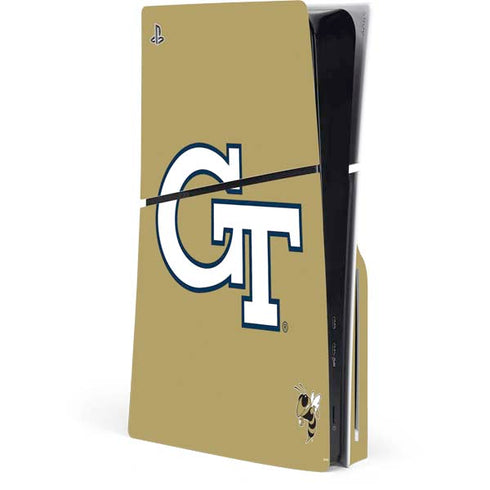 Georgia Institute of Technology GT with Mascot PlayStation PS5 Skins