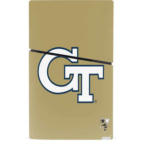Georgia Institute of Technology GT with Mascot PS5 Slim Digital Edition Console Skin