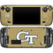 Georgia Institute of Technology GT with Mascot Steam Deck Handheld Gaming Computer OLED Skin