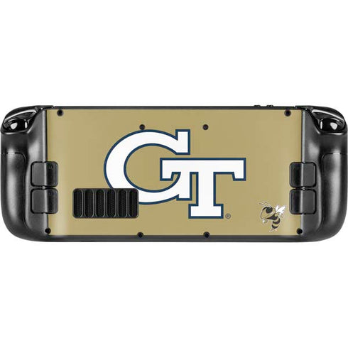 Georgia Institute of Technology GT with Mascot Steam Deck Handheld Gaming Computer Skin