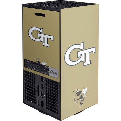 Georgia Institute of Technology GT with Mascot XBox Series X Digital Edition Console Skin
