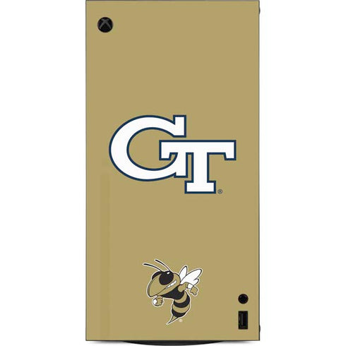 Georgia Institute of Technology GT with Mascot XBox Series X Digital Edition Console Skin