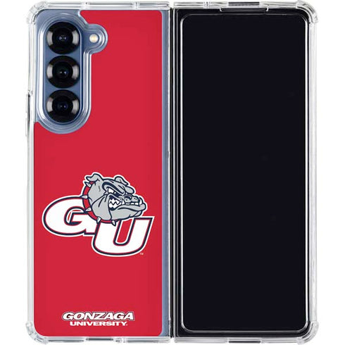 Gonzaga University GU Bulldogs Galaxy Z Fold6 Clear Case