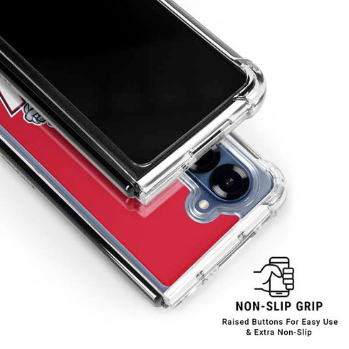 Gonzaga University GU Bulldogs Galaxy Z Fold6 Clear Case