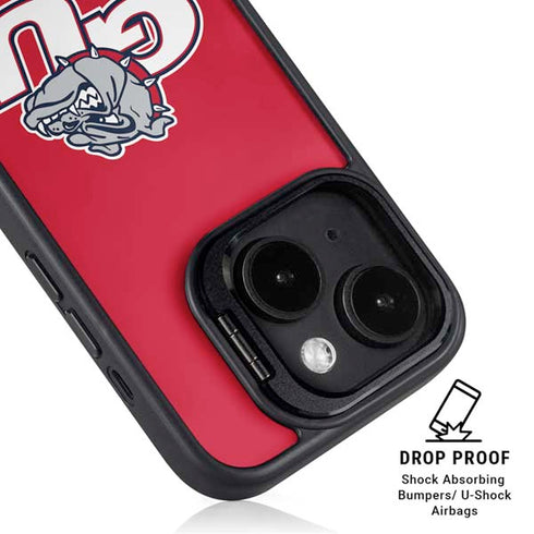 Gonzaga University GU Bulldogs iPhone 14 Plus Kickstand Case