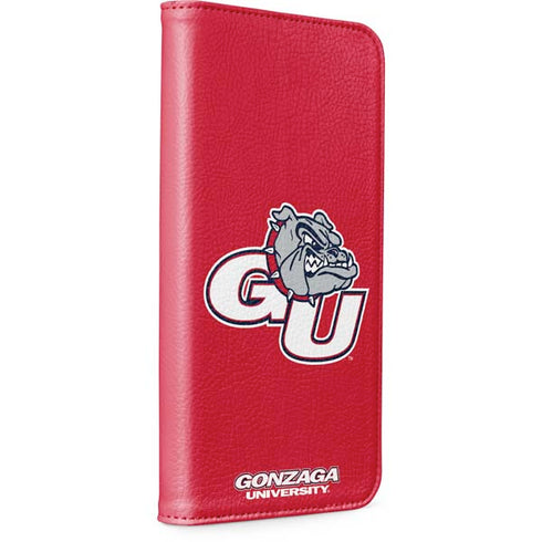 Gonzaga University GU Bulldogs iPhone 15 Plus Folio Case