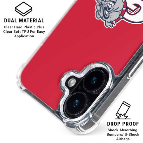 Gonzaga University GU Bulldogs iPhone 16 MagSafe Case