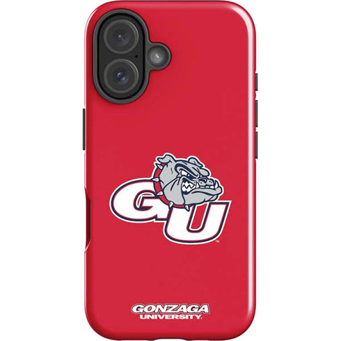 Gonzaga University GU Bulldogs iPhone 16 Plus Impact Case