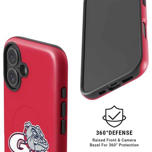 Gonzaga University GU Bulldogs iPhone 16 Plus Magsafe Impact Case