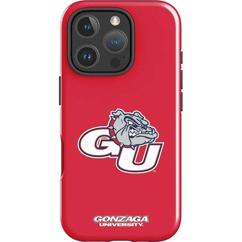 Gonzaga University GU Bulldogs iPhone 16 Pro Impact Case