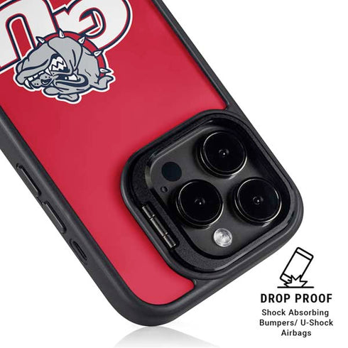 Gonzaga University GU Bulldogs iPhone 16 Pro Kickstand Case
