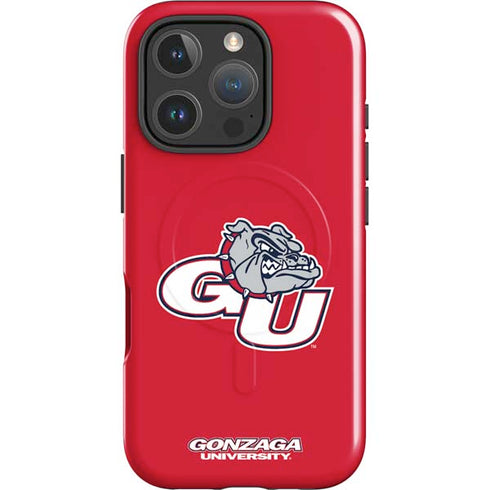 Gonzaga University GU Bulldogs iPhone 16 Pro Max Magsafe Impact Case