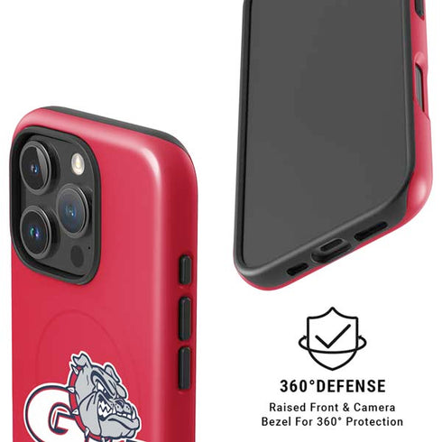 Gonzaga University GU Bulldogs iPhone 16 Pro Max Magsafe Impact Case
