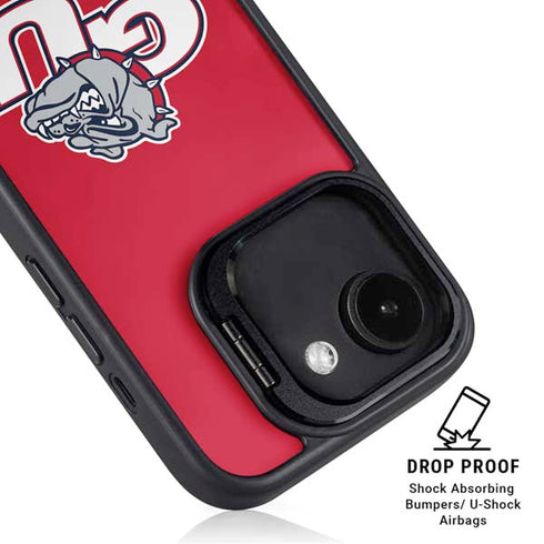 Gonzaga University GU Bulldogs iPhone 16e Kickstand Case