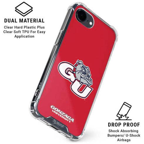 Gonzaga University GU Bulldogs iPhone 16e Clear Case