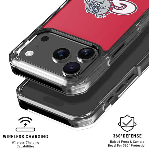 Gonzaga University GU Bulldogs iPhone 18 Pro Clear Case