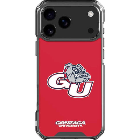 Gonzaga University GU Bulldogs iPhone 18 Pro Max Clear Case