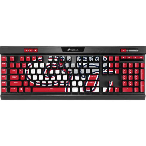 Gonzaga University GU Bulldogs K95 RGB PLATINUM Mechanical Gaming Keyboard Skin