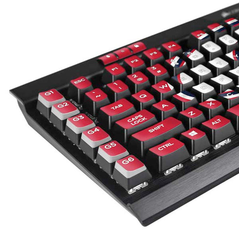 Gonzaga University GU Bulldogs K95 RGB PLATINUM Mechanical Gaming Keyboard Skin