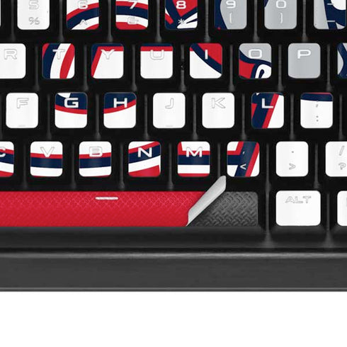 Gonzaga University GU Bulldogs K95 RGB PLATINUM Mechanical Gaming Keyboard Skin