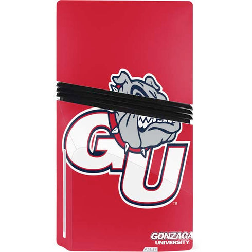 Gonzaga University GU Bulldogs PS5 Pro Disk Console Skin