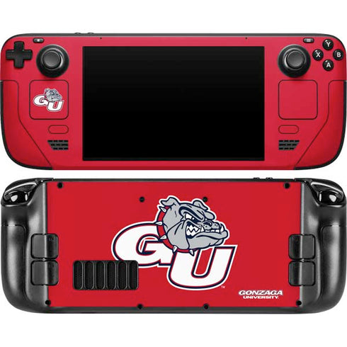 Gonzaga University GU Bulldogs Steam Deck Handheld Gaming Computer OLED Skin