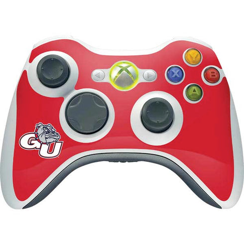 Gonzaga University GU Bulldogs Xbox 360 Wireless Controller Skin