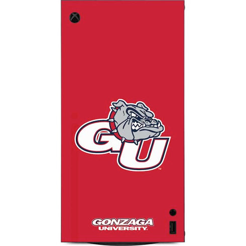 Gonzaga University GU Bulldogs XBox Series X Digital Edition Console Skin