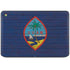 Guam Flag Dark Wood HP Chromebook Skin
