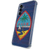Guam Flag Dark Wood Galaxy A35 5G Clear Case