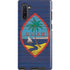 Guam Flag Dark Wood Galaxy Cases