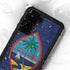 Guam Flag Dark Wood Galaxy S24 Plus Waterproof Case