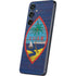 Guam Flag Dark Wood Galaxy S25 Skin