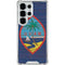 Guam Flag Dark Wood Galaxy S25 Ultra Clear Case