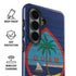 Guam Flag Dark Wood Galaxy S26 Impact Case