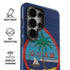 Guam Flag Dark Wood Galaxy S26 Ultra Impact Case