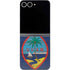 Guam Flag Dark Wood Galaxy Z Flip6 Skin