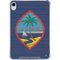 Guam Flag Dark Wood iPad 11th Gen (2025) Clear Case