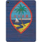 Guam Flag Dark Wood Apple iPad Air Skin