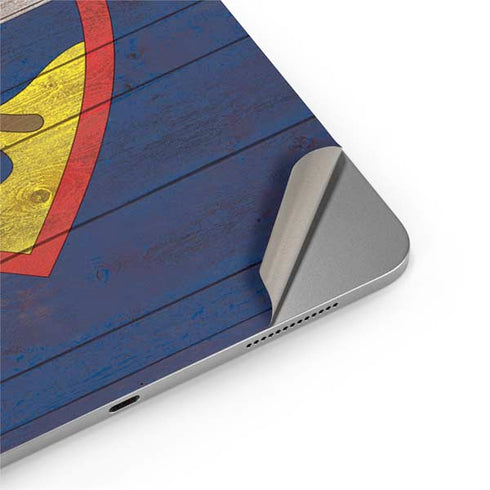 Guam Flag Dark Wood Apple iPad Air Skin