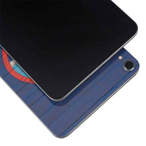 Guam Flag Dark Wood Apple iPad Mini Skin