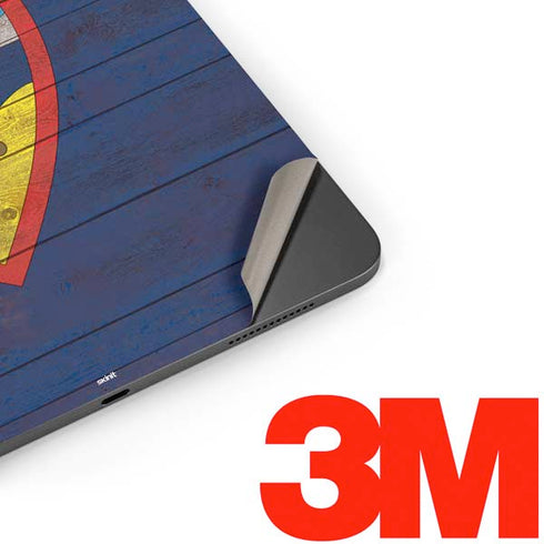 Guam Flag Dark Wood Apple iPad Pro Skin