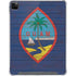 Guam Flag Dark Wood iPad Cases