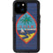 Guam Flag Dark Wood iPhone 15 Plus Waterproof Case
