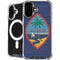 Guam Flag Dark Wood iPhone 16 MagSafe Case