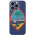 Guam Flag Dark Wood iPhone 16 Pro Skin